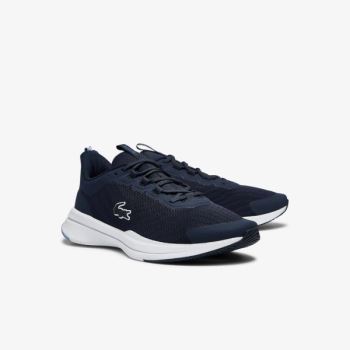 Lacoste Run Spin Textile Sneakers - Tenisky Pánské Tmavě Blankyt | CZ-gwmFAB